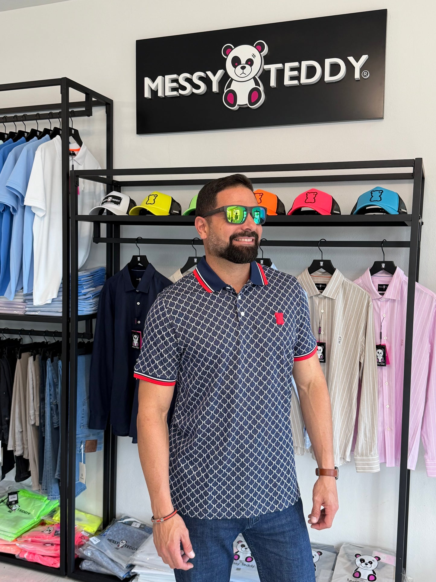 Calusa Polo Navy